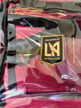 Los Angeles FC Gold & Black Clear Stadium Waist Bag/Fanny Pack
